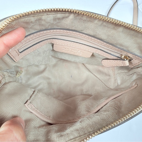Michael Kors Quilted Crossbody in Blush - Picture 7 of 9